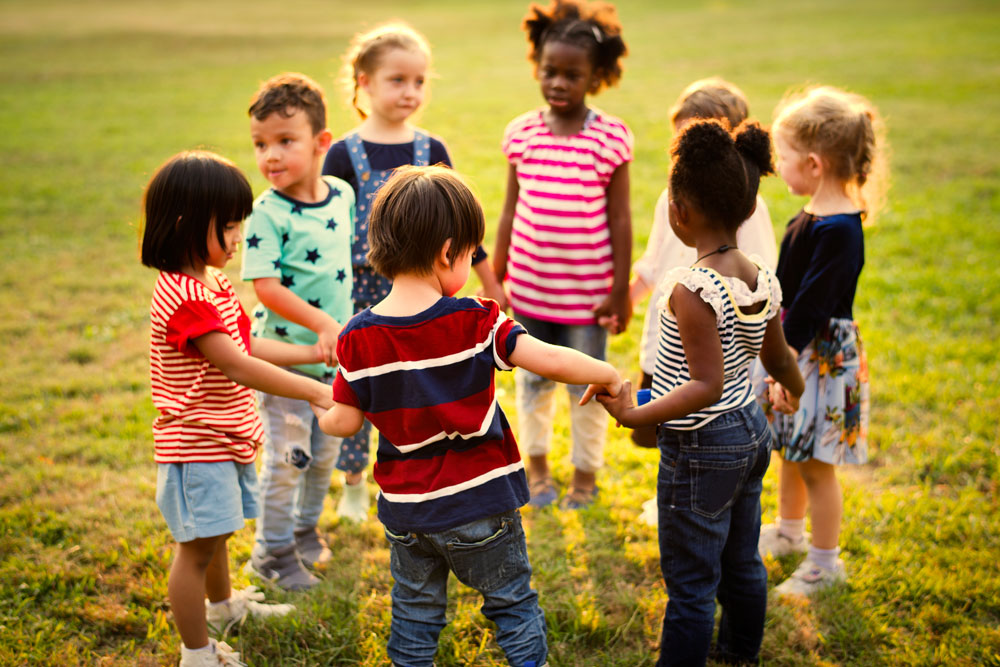 Children playing